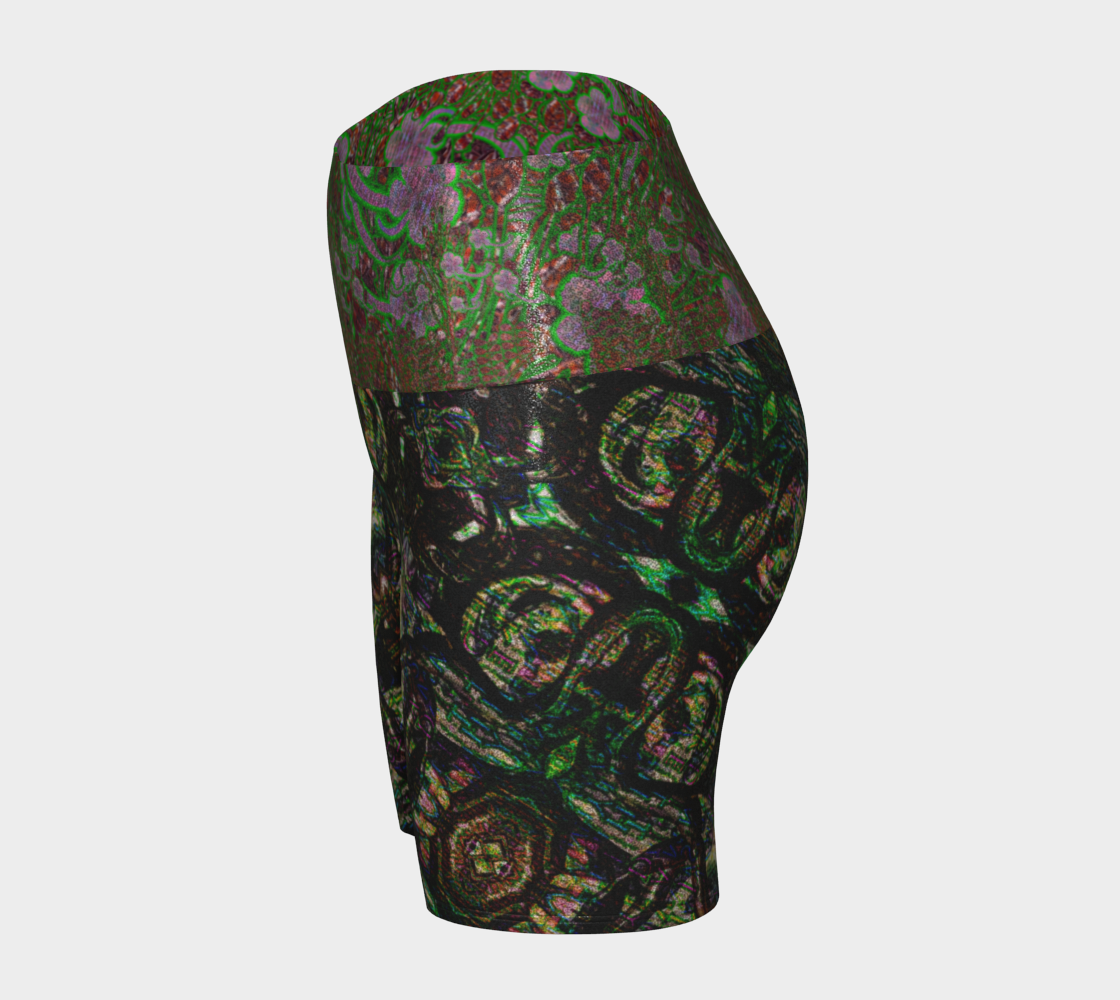 Glitter Yoga Shorts (Muliebris/Virilis)(Fifth WindSong Flower Pure Candy@Alchemic) RJSTHs2024 RJS