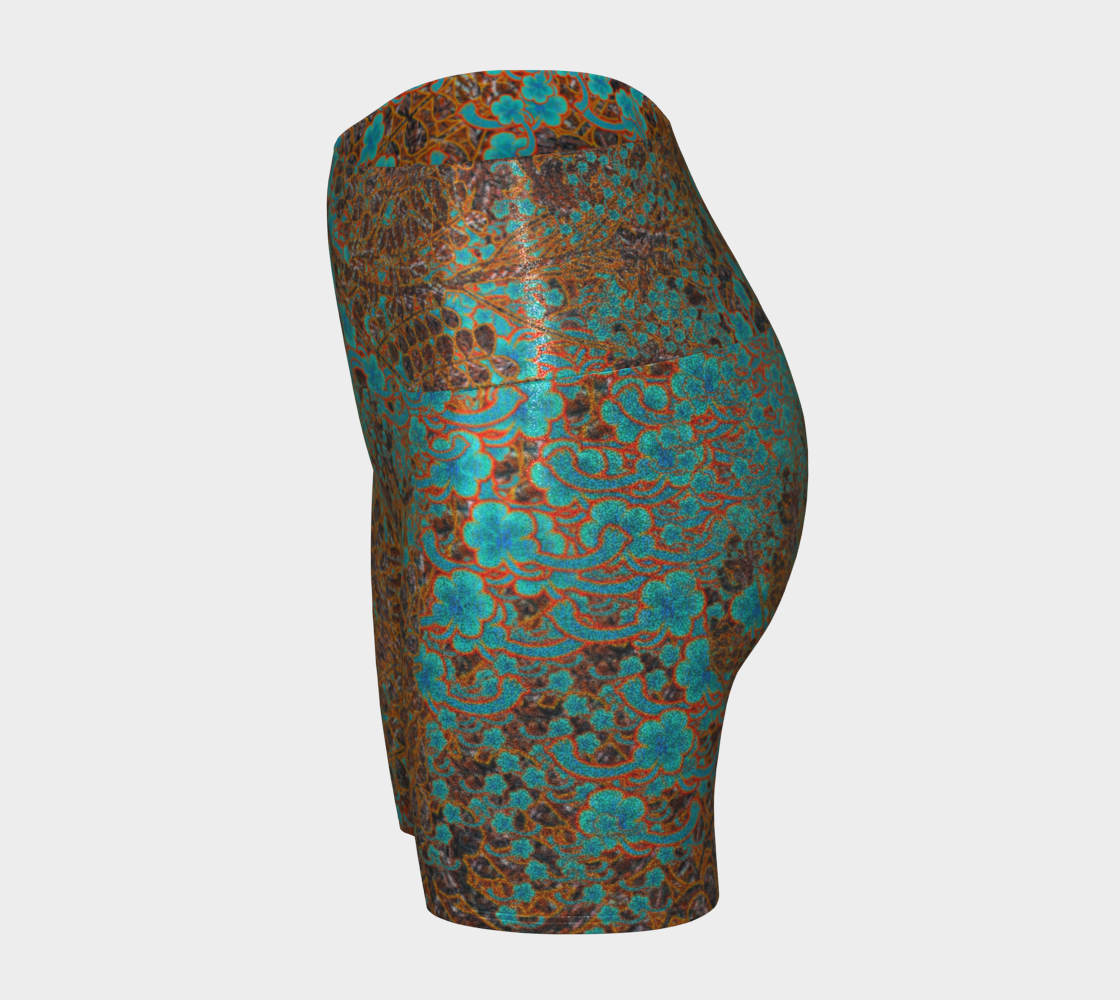 Glitter Yoga Shorts (Muliebris/Virilis)(Twelfth WindSong Flower) RJSTH@Fabric#12 RJSTHs2024 RJS