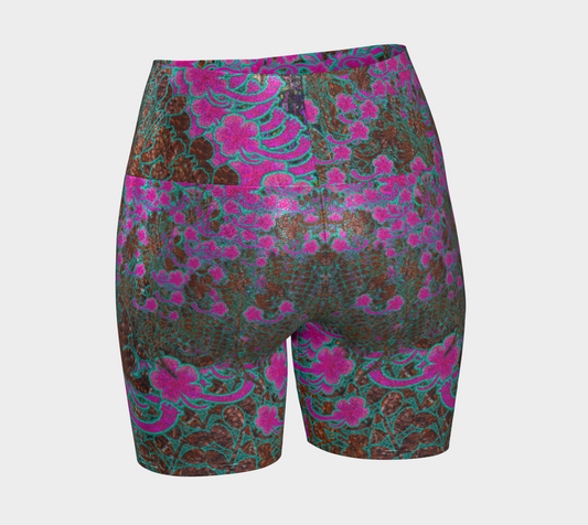 Glitter Yoga Shorts (Muliebris/Virilis)(Eighth WindSong Flower) RJSTH@Fabric#8 RJSTHs2024 RJS