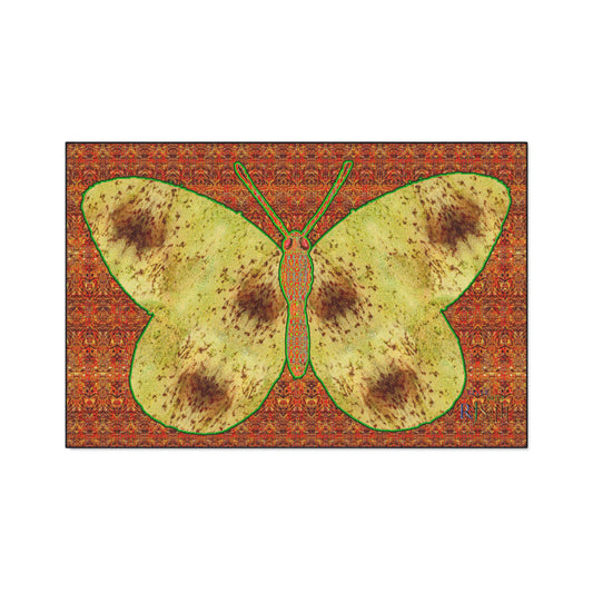 Heavy Duty Floor Mat (Butterfly Glade Denizen & Samhain Dream Thaw 15 & Orange Logo@Alchemic) RJSTH@Fabric#2_9 of 16 RJSTHw2025 RJS