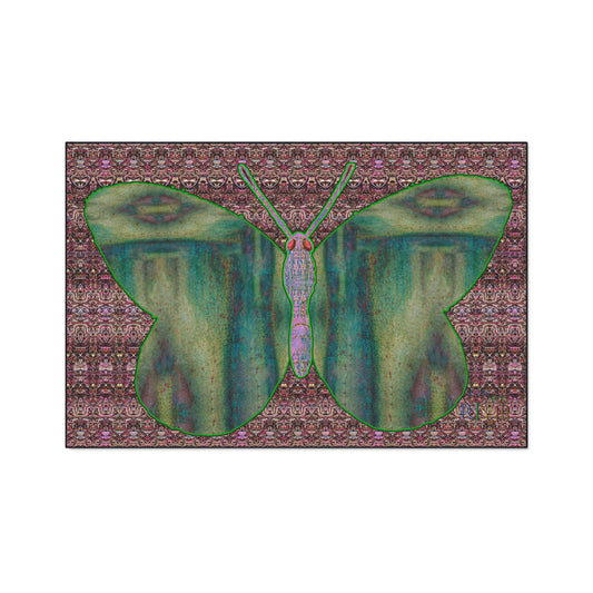 Heavy Duty Floor Mat (Butterfly Glade Denizen & Samhain Dream Thaw 14 & Purple Logo@Alchemic) RJSTH@Fabric#4_2 of 15 RJSTHw2025 RJS