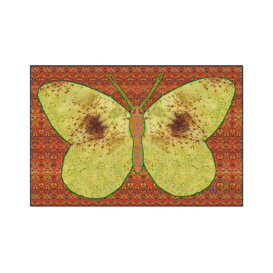 Heavy Duty Floor Mat (Butterfly Glade Denizen & Samhain Dream Thaw 15 & Orange Logo@Alchemic) RJSTH@Fabric#2_2 of 16 RJSTHw2025 RJS