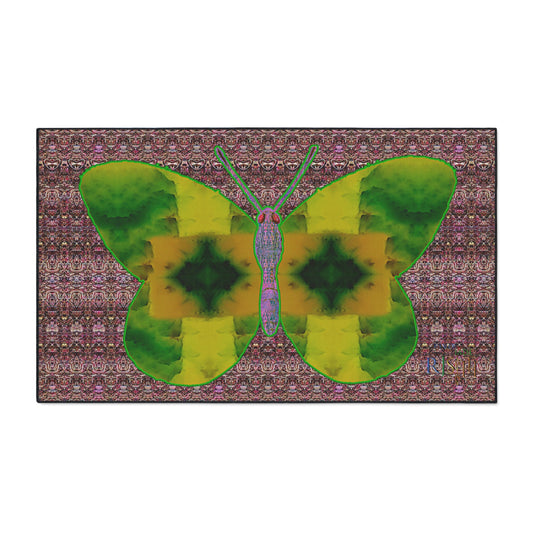 Heavy Duty Floor Mat (Butterfly Glade Denizen & Samhain Dream Thaw 14 & Purple Logo@Alchemic) RJSTH@Fabric#5_14 of 18 RJSTHw2025 RJS