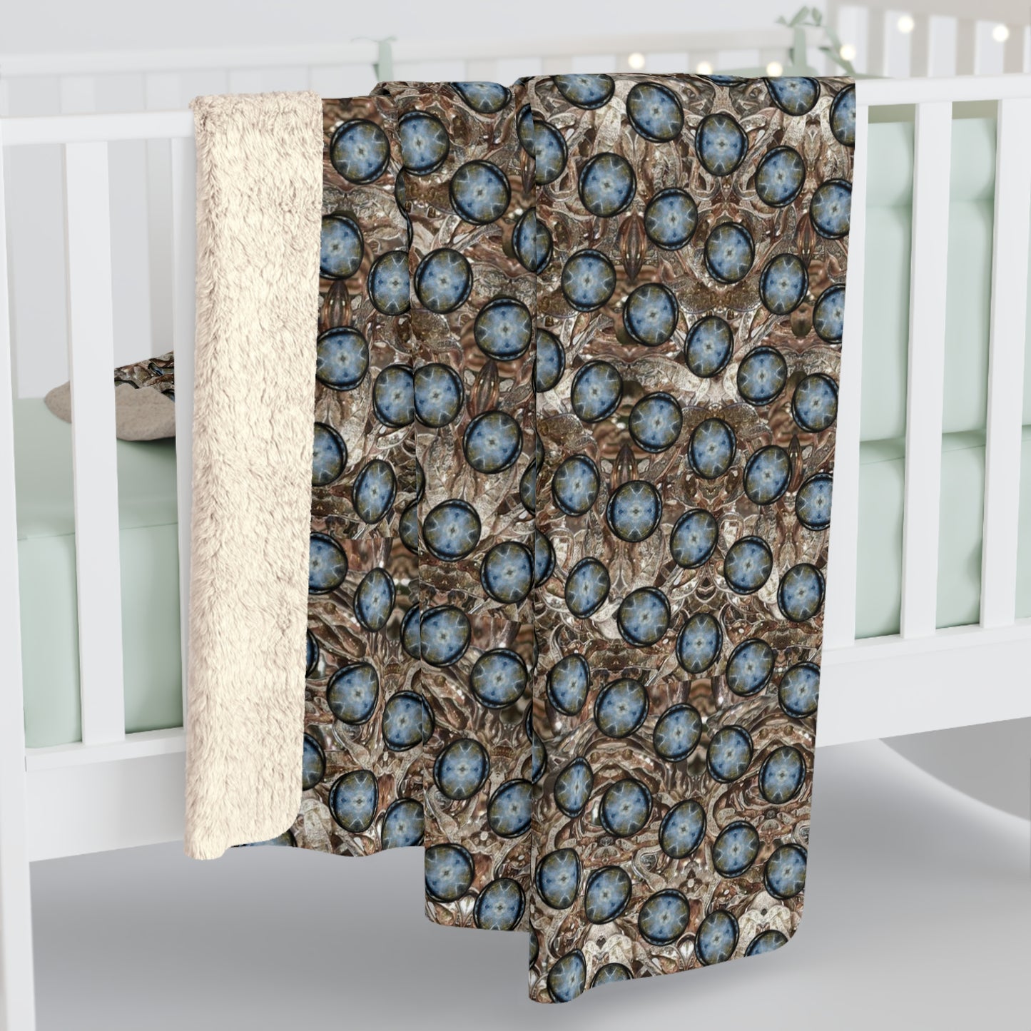 Caeli Opali Cantus Primus Sherpa Fleece Blanket (Samhain Dream Thaw 10 of 15 Decem ex Quindecim) RJSTHS2025 RJS