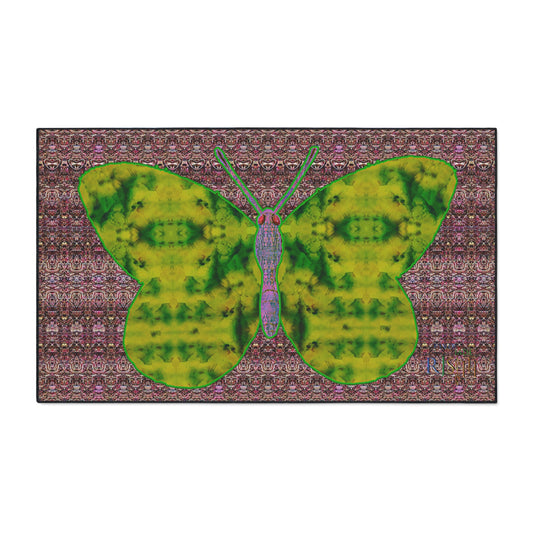 Heavy Duty Floor Mat (Butterfly Glade Denizen & Samhain Dream Thaw 14 & Purple Logo@Alchemic) RJSTH@Fabric#5_8 of 18 RJSTHw2025 RJS