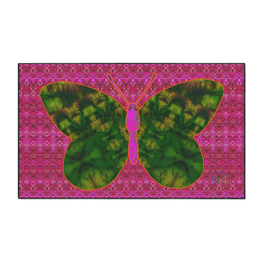 Heavy Duty Floor Mat (Butterfly Glade Denizen & Samhain Dream Thaw 13 & Pink Logo@Alchemic) RJSTH@Fabric#7_1 of 14 RJSTHw2025 RJS