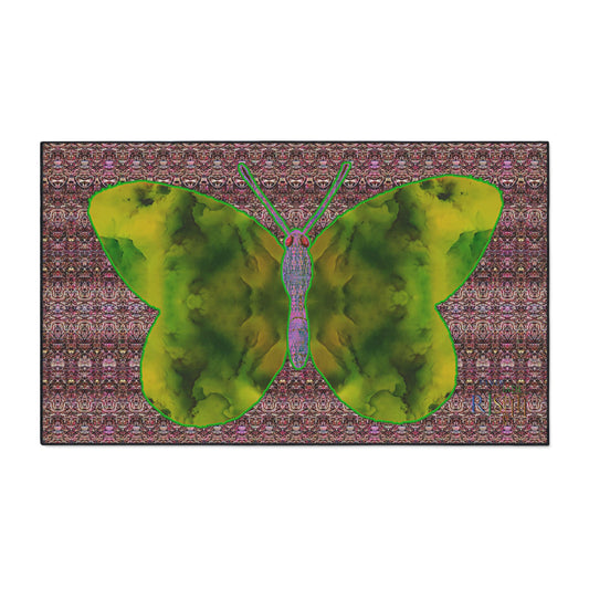 Heavy Duty Floor Mat (Butterfly Glade Denizen & Samhain Dream Thaw 14 & Purple Logo@Alchemic) RJSTH@Fabric#5_11 of 18 RJSTHw2025 RJS