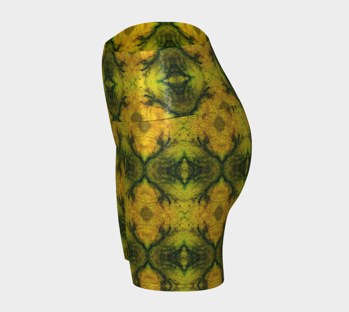 Glitter Yoga Shorts (Muliebris/Virilis)(Purely Jade Light) RJSTHs2024 RJS