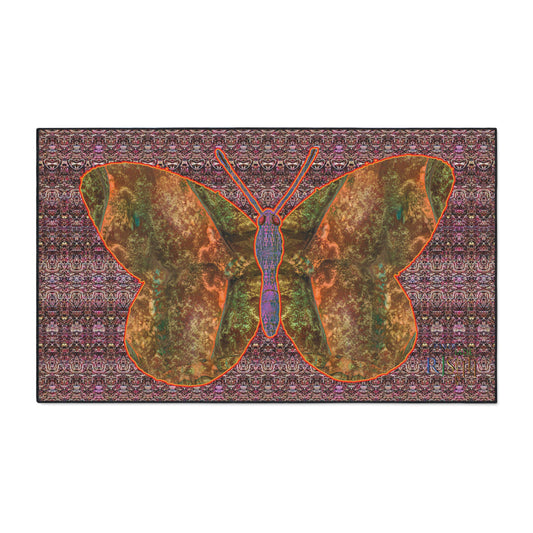 Heavy Duty Floor Mat (Butterfly Glade Denizen & Samhain Dream Thaw 14 & Purple Logo@Alchemic) RJSTH@Fabric#6_4 of 16 RJSTHw2025 RJS
