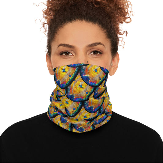 Lightweight Neck Gaiter (Unisex)(Opal Skies Cantus Primus) RJSTHs2024 RJS