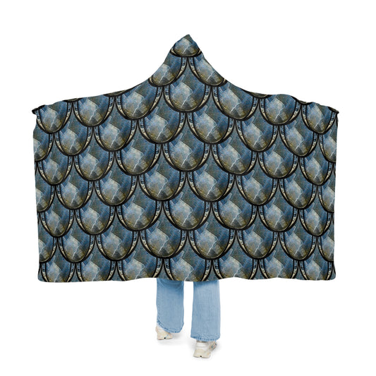 Hooded Snuggle Blanket (Opal Skies Cantus Primus "Lūminōsitās") RJSTHs2024 RJS