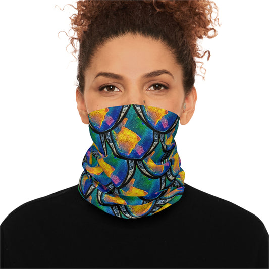 Lightweight Neck Gaiter (Unisex)(Opal Skies Cantus Primus) RJSTHs2024 RJS