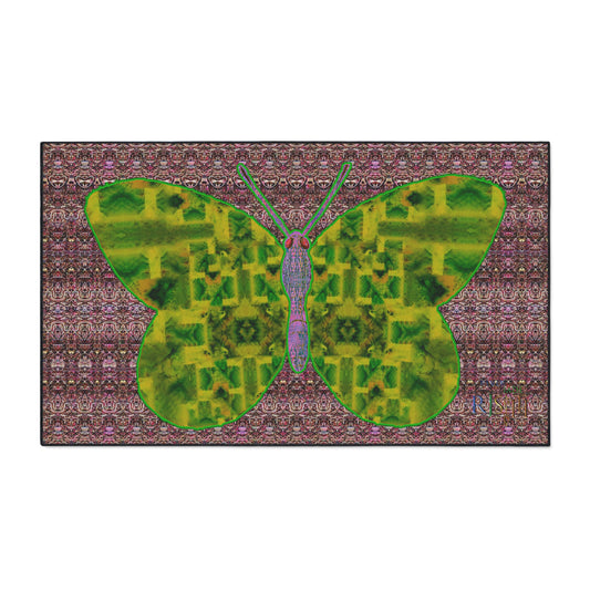 Heavy Duty Floor Mat (Butterfly Glade Denizen & Samhain Dream Thaw 14 & Purple Logo@Alchemic) RJSTH@Fabric#5_5 of 18 RJSTHw2025 RJS