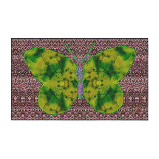 Heavy Duty Floor Mat (Butterfly Glade Denizen & Samhain Dream Thaw 14 & Purple Logo@Alchemic) RJSTH@Fabric#5_7 of 18 RJSTHw2025 RJS