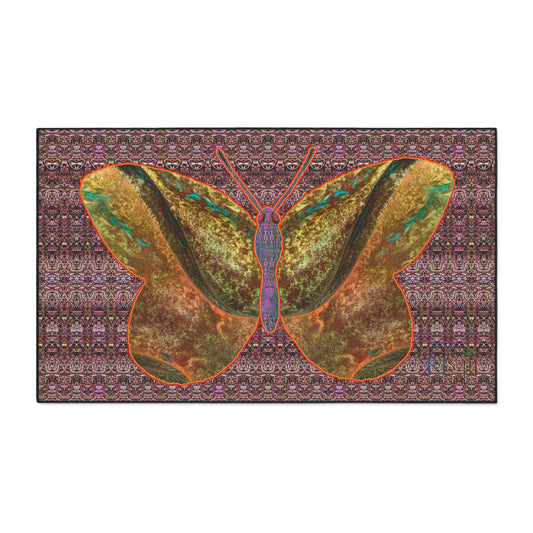 Heavy Duty Floor Mat (Butterfly Glade Denizen & Samhain Dream Thaw 14 & Purple Logo@Alchemic) RJSTH@Fabric#6_9 of 16 RJSTHw2025 RJS