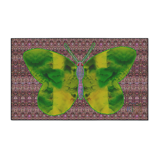 Heavy Duty Floor Mat (Butterfly Glade Denizen & Samhain Dream Thaw 14 & Purple Logo@Alchemic) RJSTH@Fabric#5_15 of 18 RJSTHw2025 RJS