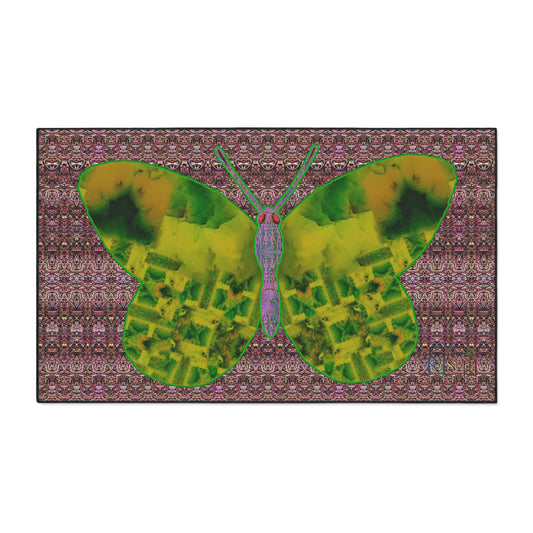 Heavy Duty Floor Mat (Butterfly Glade Denizen & Samhain Dream Thaw 14 & Purple Logo@Alchemic) RJSTH@Fabric#5_4 of 18 RJSTHw2025 RJS
