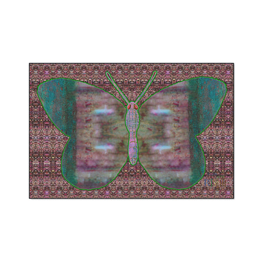 Heavy Duty Floor Mat (Butterfly Glade Denizen & Samhain Dream Thaw 14 & Purple Logo@Alchemic) RJSTH@Fabric#4_3 of 15 RJSTHw2025 RJS