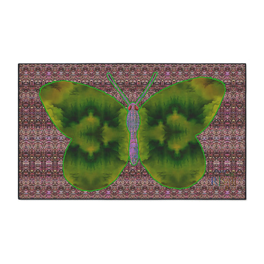 Heavy Duty Floor Mat (Butterfly Glade Denizen & Samhain Dream Thaw 14 & Purple Logo@Alchemic) RJSTH@Fabric#5_1 of 18 RJSTHw2025 RJS