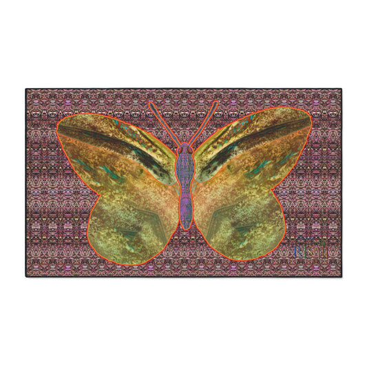 Heavy Duty Floor Mat (Butterfly Glade Denizen & Samhain Dream Thaw 14 & Purple Logo@Alchemic) RJSTH@Fabric#6_11 of 16 RJSTHw2025 RJS