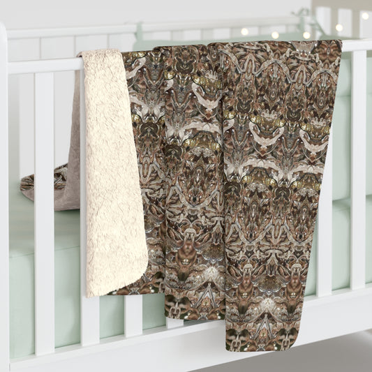 Sherpa Fleece Blanket (Samhain Dream Thaw 9 of 15 Novem ex Quindecim) RJSTHw2023 RJS