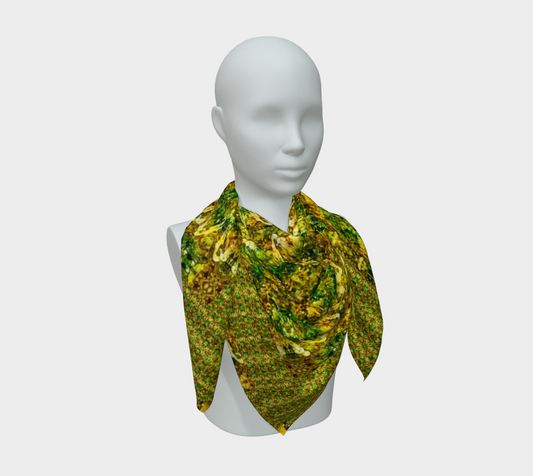 Silk Art Scarf (Vitta Serica Artis)(Dreams of Jade@Alchemic 3 of 15 Tres ex Quindecim) RJSTHW2026 RJS