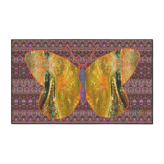 Heavy Duty Floor Mat (Butterfly Glade Denizen & Samhain Dream Thaw 14 & Purple Logo@Alchemic) RJSTH@Fabric#6_15 of 16 RJSTHw2025 RJS