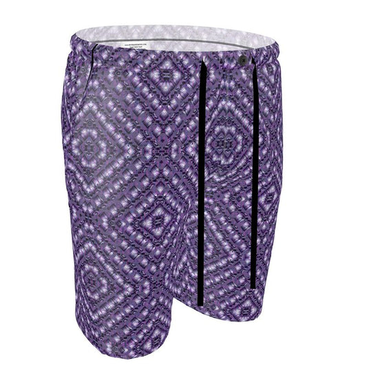 Luxury Pajama Shorts (His/Virilis)(Sugar Stick Twirl (Elder Gift) Purple Logo@Alchemic) RJSTHs2025 RJS