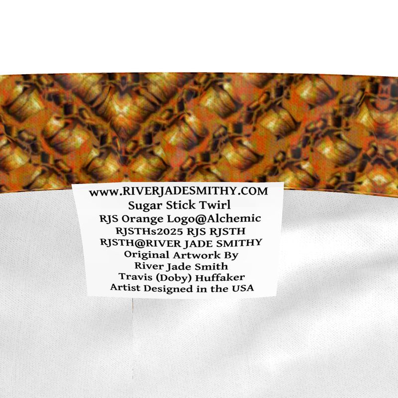 Luxury Pajama Shorts (Her/Muliebris)(Sugar Stick Twirl (Elder Gift) Orange Logo@Alchemic) RJSTHs2025 RJS