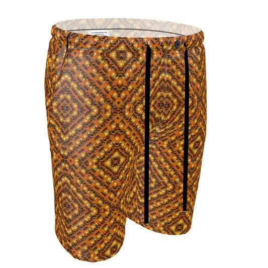 Luxury Pajama Shorts (His/Virilis)(Sugar Stick Twirl (Elder Gift) Orange Logo@Alchemic) RJSTHs2025 RJS