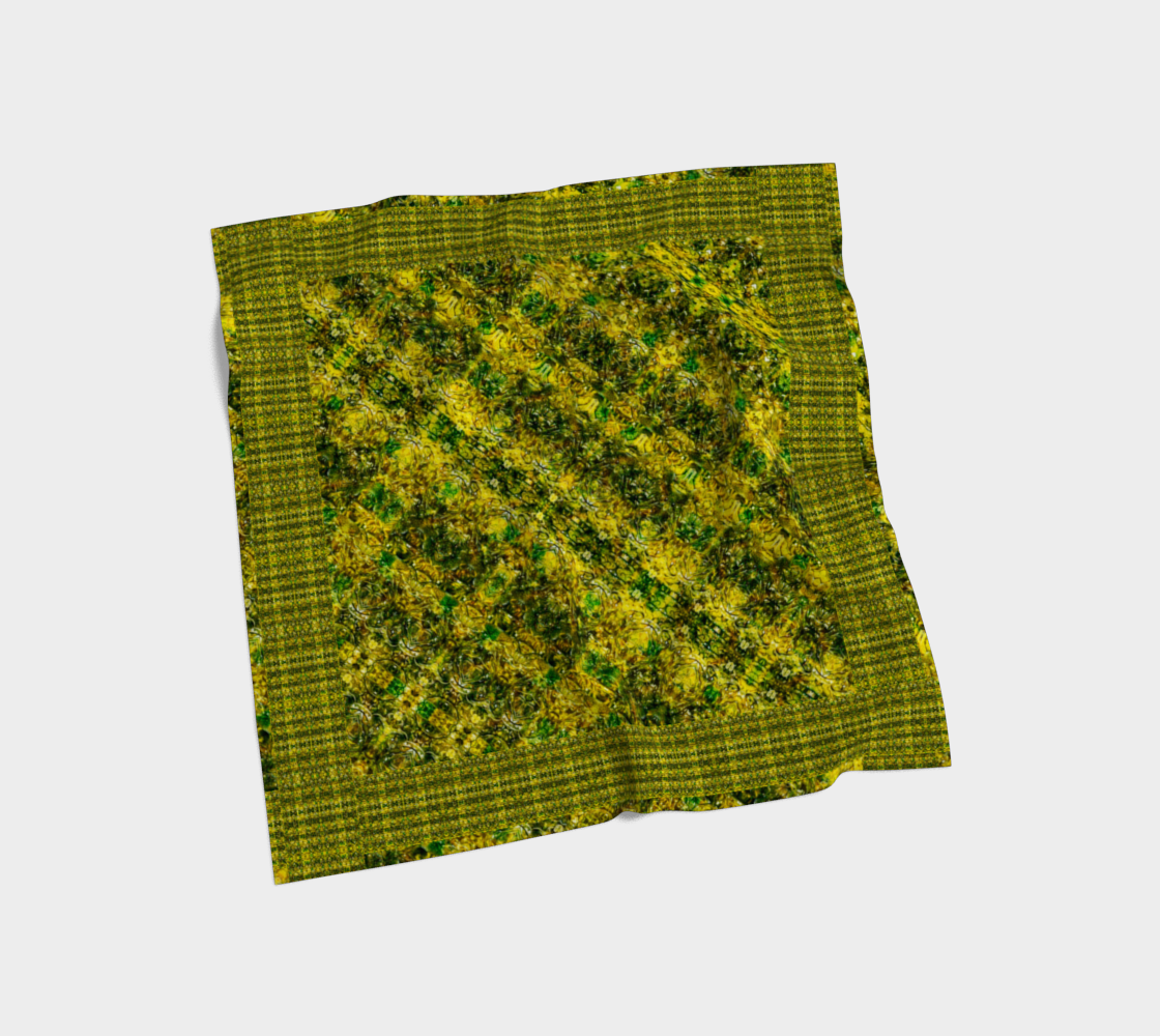 Silk Art Scarf (Vitta Serica Artis)(Dreams of Jade@Alchemic 13 of 15 Tredecim ex Quindecim) RJSTHW2026 RJS