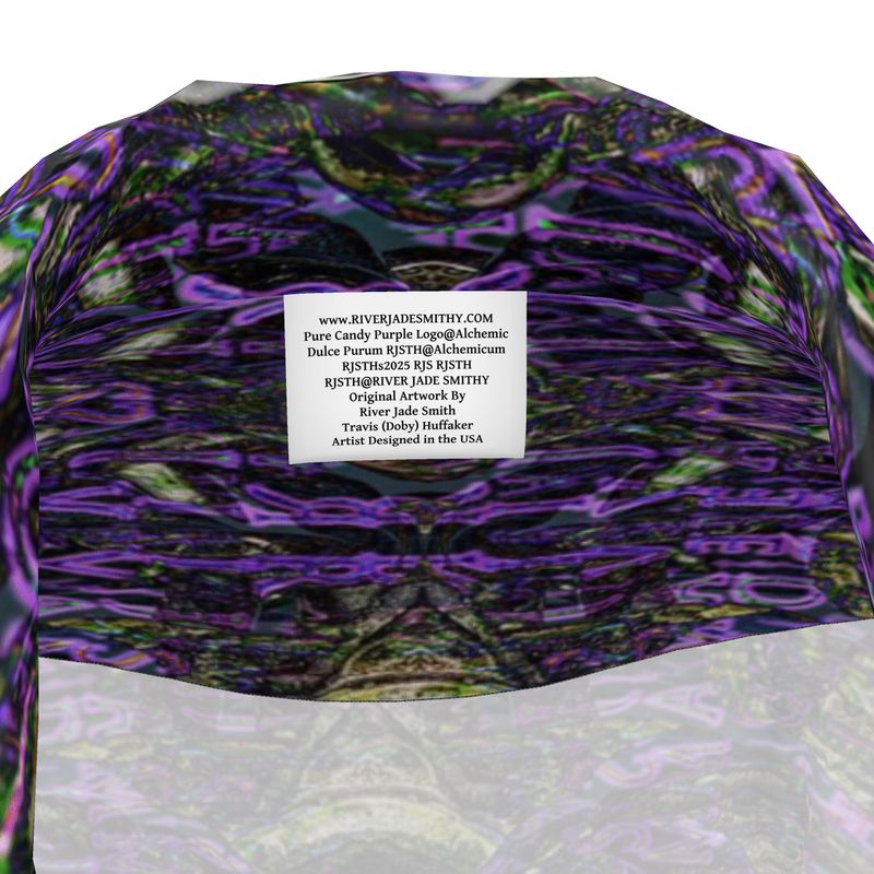 Luxury Pajama Shirt (Her/Muliebris)(Pure Candy Purple Logo@Alchemic) RJSTHs2025 RJS