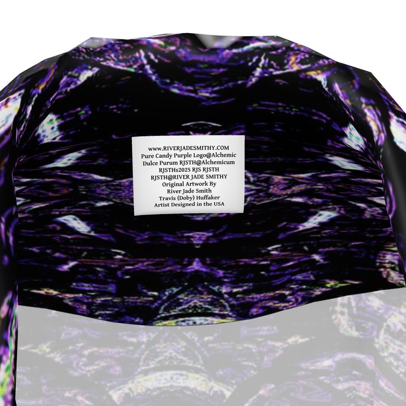 Luxury Pajama Shirt (Her/Muliebris)(Pure Candy Purple Logo@Alchemic) RJSTHs2025 RJS