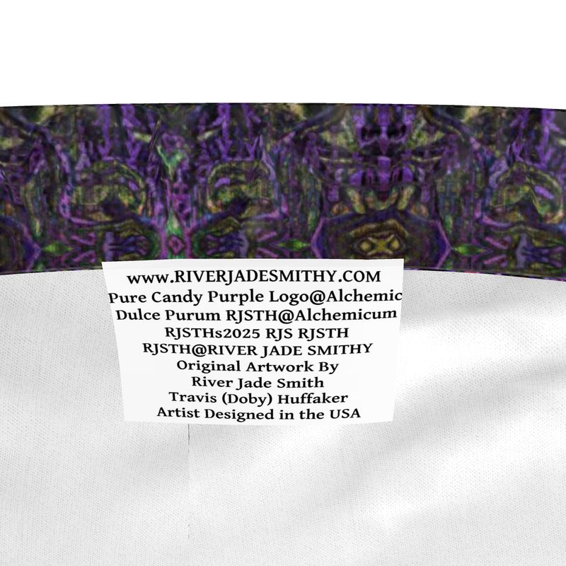 Luxury Pajama Shorts (Her/Muliebris)(Pure Candy Purple Logo@Alchemic) RJSTHs2025 RJS