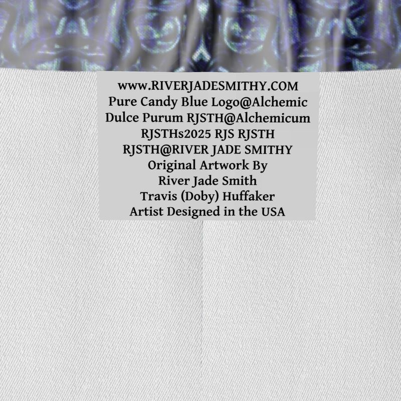 Luxury Pajama Trousers (Her/Muliebris)(Pure Candy Blue Logo@Alchemic) RJSTHs2025 RJS