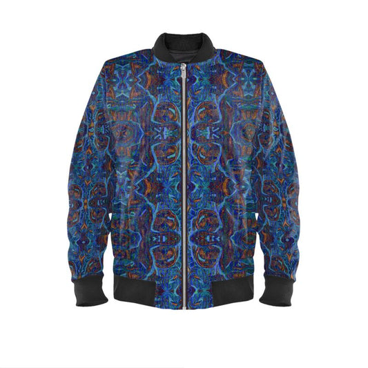 Reversible Silk Bomber Jacket (His/Virilis)(Pure Candy Blue Logo@Alchemic) RJSTHs2025 RJS