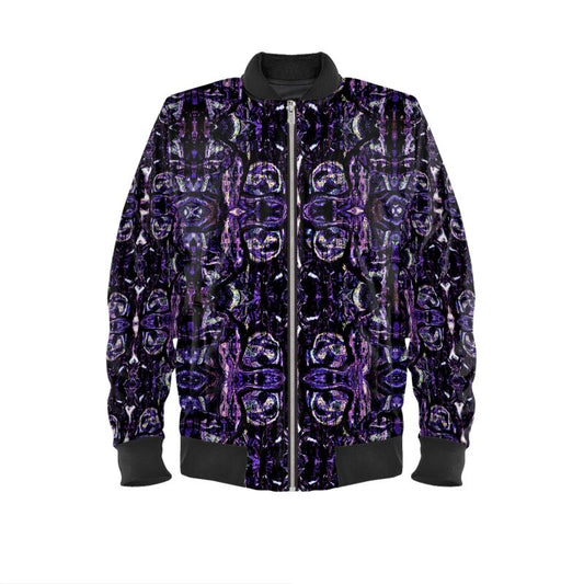 Reversible Silk Bomber Jacket (His/Virilis)(Pure Candy Purple Logo@Alchemic) RJSTHs2025 RJS