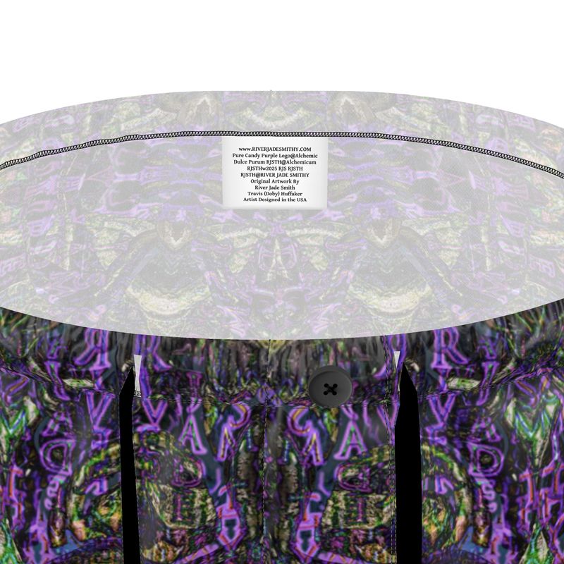 Luxury Pajama Shorts (His/Virilis)(Pure Candy Purple Logo@Alchemic) RJSTHw2025 RJS