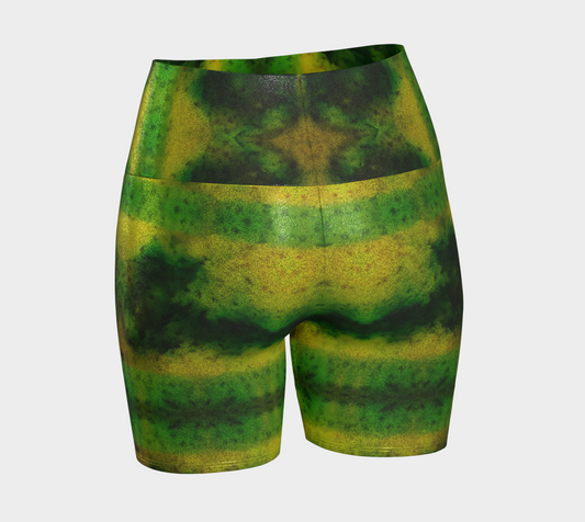Glitter Yoga Shorts (Muliebris/Virilis)(Purely Jade Light) RJSTHs2024 RJS