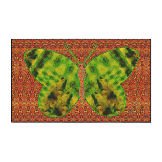 Heavy Duty Floor Mat (Butterfly Glade Denizen & Samhain Dream Thaw 15 & Orange Logo@Alchemic) RJSTH@Fabric#3_3 of 16 RJSTHw2025 RJS