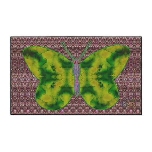 Heavy Duty Floor Mat (Butterfly Glade Denizen & Samhain Dream Thaw 14 & Purple Logo@Alchemic) RJSTH@Fabric#5_10 of 18 RJSTHw2025 RJS