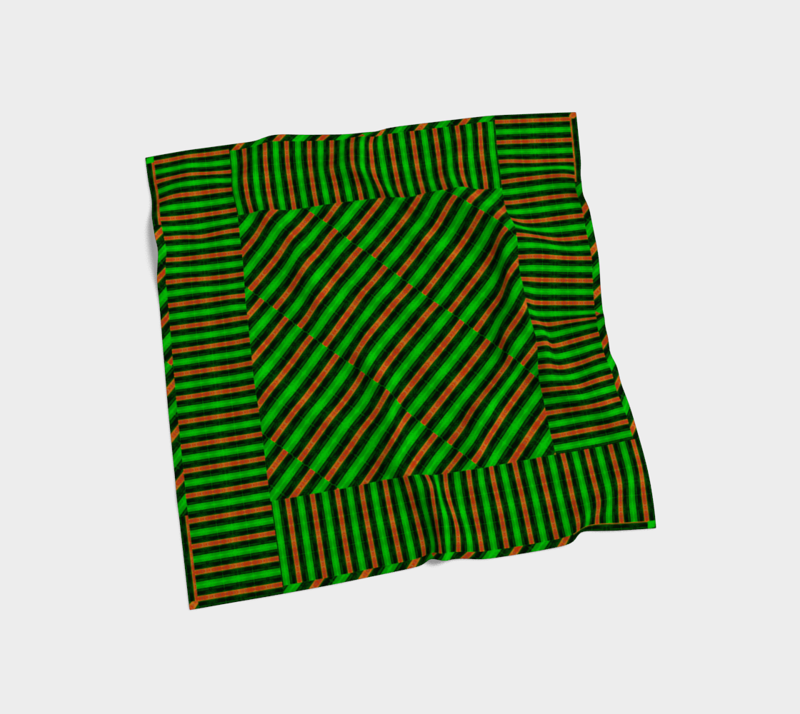 Silk Art Scarf (Vitta Serica Artis)(Rind Link Orange Logo) RJSTH@Fabric#2 RJSTHW2026 RJS