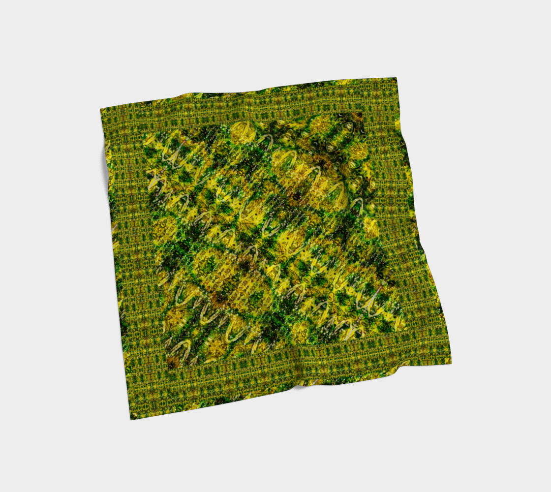 Silk Art Scarf (Vitta Serica Artis)(Dreams of Jade@Alchemic 11 of 15 Undecim ex Quindecim) RJSTHW2026 RJS