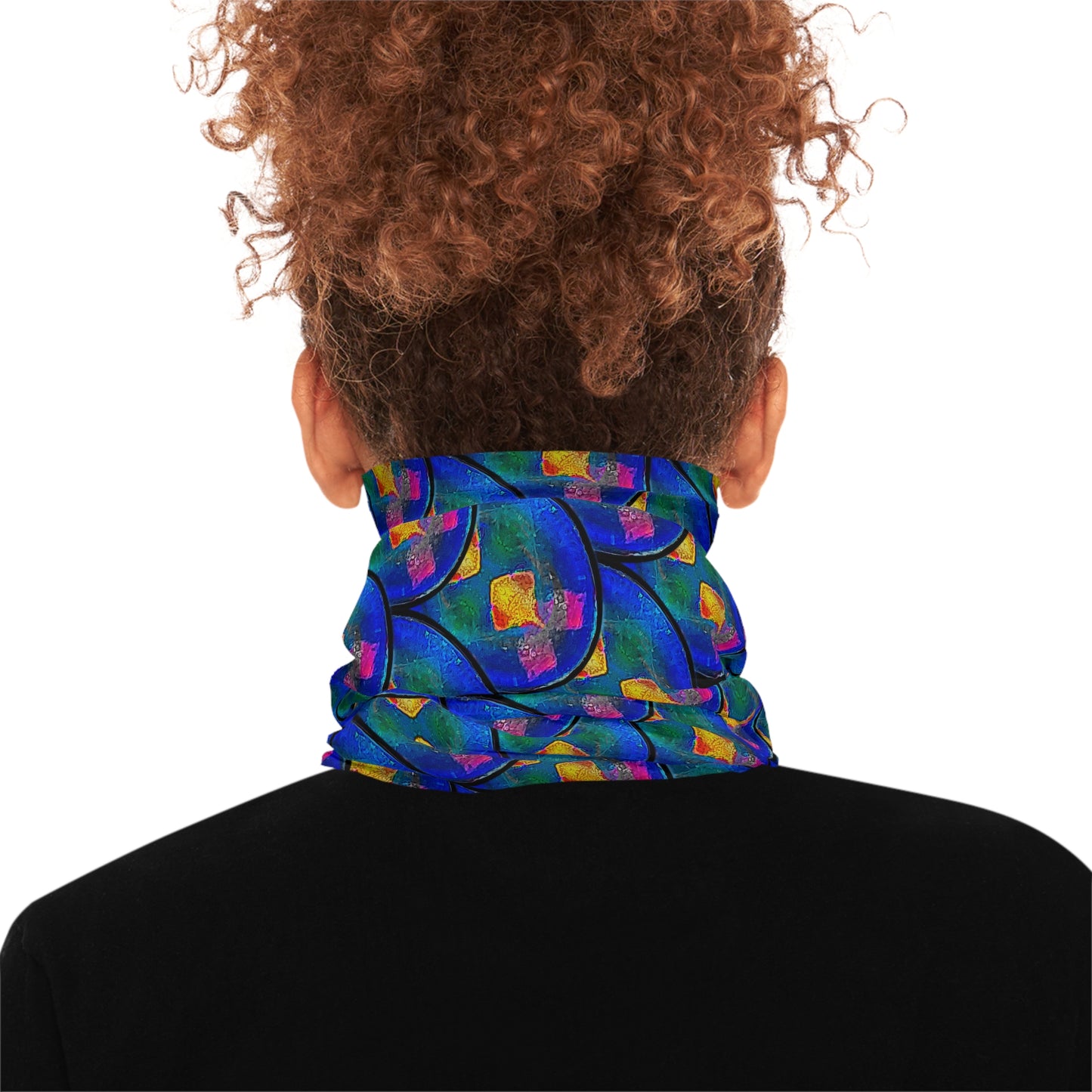 Lightweight Neck Gaiter (Unisex)(Opal Skies Cantus Primus) RJSTHs2024 RJS