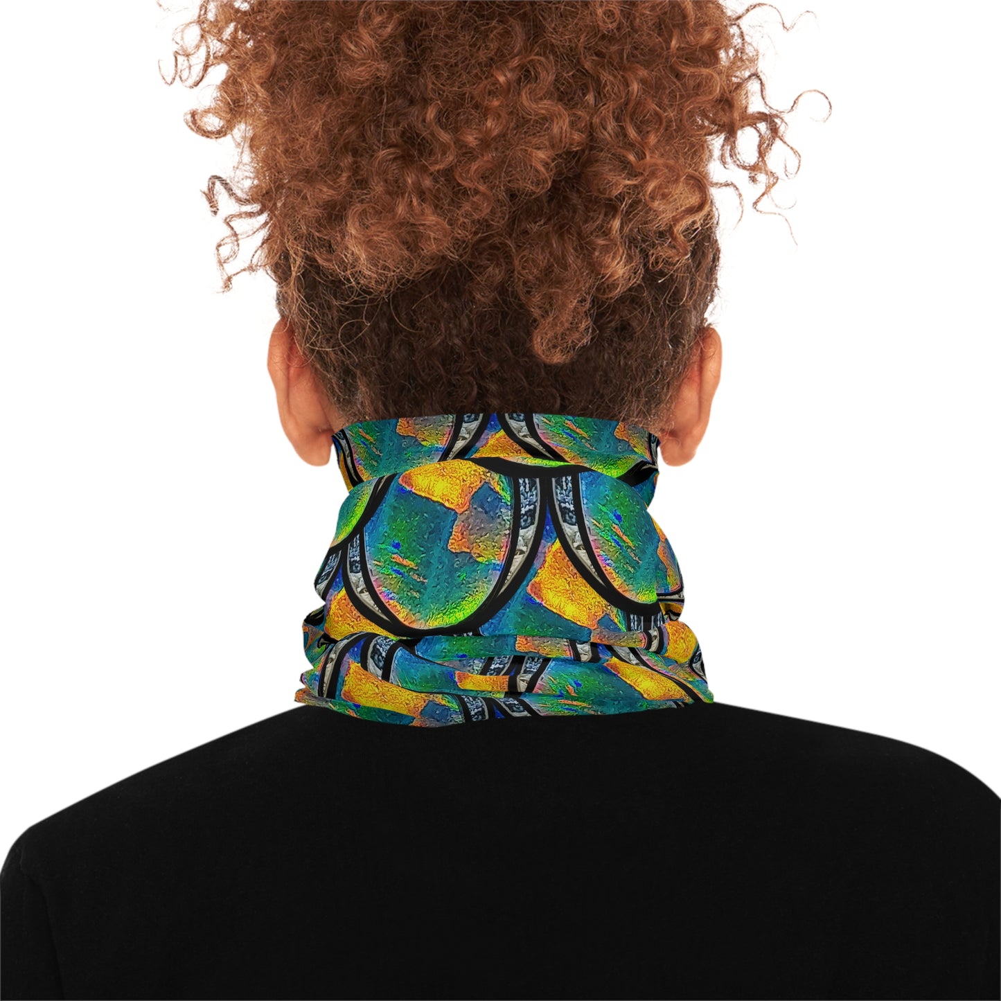 Lightweight Neck Gaiter (Unisex)(Opal Skies Cantus Primus) RJSTHs2024 RJS