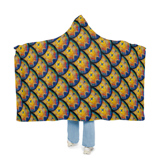 Hooded Snuggle Blanket (Opal Skies Cantus Primus) RJSTHs2024 RJS