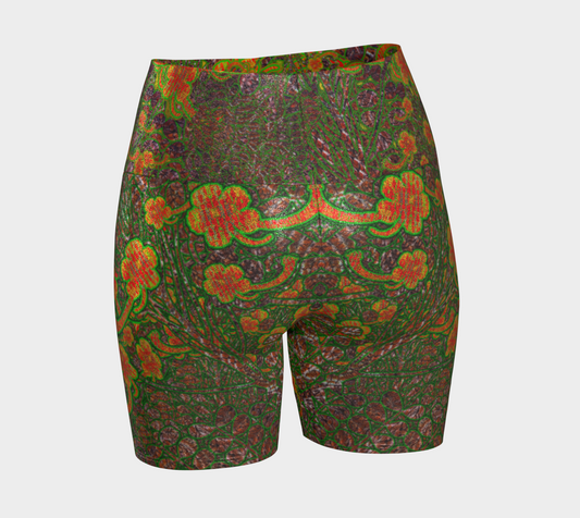 Glitter Yoga Shorts (Muliebris/Virilis)(First WindSong Flower) RJSTH@Fabric#1 RJSTHs2024 RJS