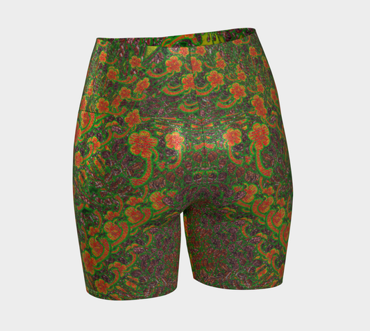 Glitter Yoga Shorts (Muliebris/Virilis)(Third WindSong Flower) RJSTH@Fabric#3 RJSTHs2024 RJS