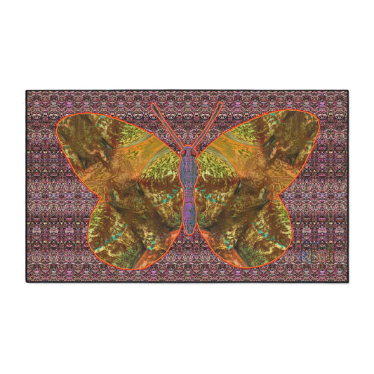 Heavy Duty Floor Mat (Butterfly Glade Denizen & Samhain Dream Thaw 14 & Purple Logo@Alchemic) RJSTH@Fabric#6_10 of 16 RJSTHw2025 RJS