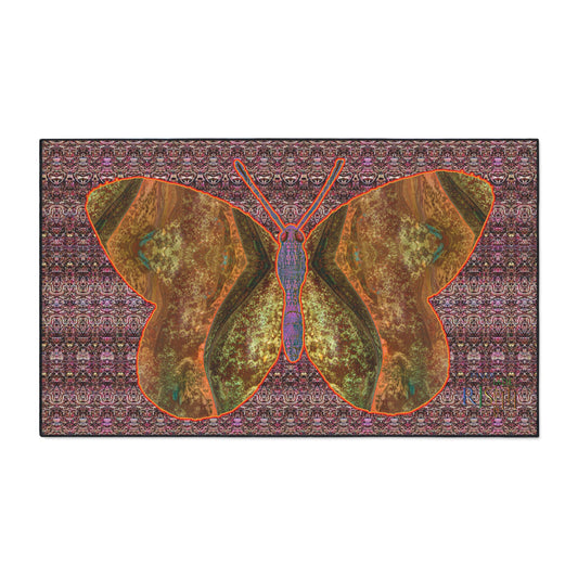 Heavy Duty Floor Mat (Butterfly Glade Denizen & Samhain Dream Thaw 14 & Purple Logo@Alchemic) RJSTH@Fabric#6_1 of 16 RJSTHw2025 RJS